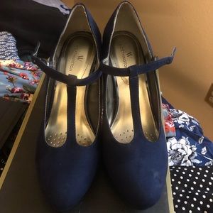 Dark blue heels